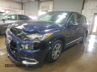 2020 Infiniti QX60 Luxe with VIN 5N1DL0MN7LC532276, listed as a Copart auction lot 50309855 with 14,951 mi miles and Salvage Title. Bid and sale history available at DreamBid. Image 1.