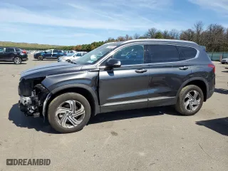 2023 Hyundai Santa Fe SEL with VIN 5NMS2DAJ8PH600048, listed as a Copart auction lot 71063524 with 25,812 mi miles and Salvage Title. Bid and sale history available at carsss.com. Image 1.