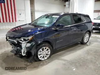 2021 Chevrolet Equinox LT with VIN 3GNAXUEV4MS110874, listed as a Copart auction lot 57059795 with 13,818 mi miles and Salvage title. Bid and sale history available at DreamBid. Image 1.
