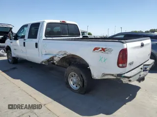 2004 Ford F-250 XL with VIN 1FTNW21P44EA81153, listed as a Copart auction lot 63841495 with 337,958 mi miles and Salvage title. Bid and sale history available at DreamBid. Image 2.