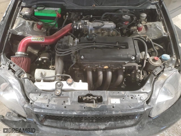 2000 Honda Civic EX with VIN 1HGEJ8147YL025721, listed as a Copart auction lot 89219525 with 181,100 mi miles and Salvage Title. Bid and sale history available at carsss.com. Image 13.