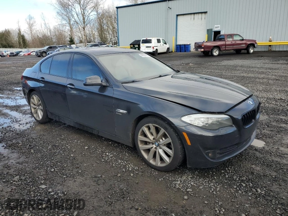 2011 BMW 5 Series 535i xDrive with VIN WBAFU7C59BC778083, listed as a Copart auction lot 48929435 with 105,700 mi miles and Salvage Title. Bid and sale history available at DreamBid. Image 4.