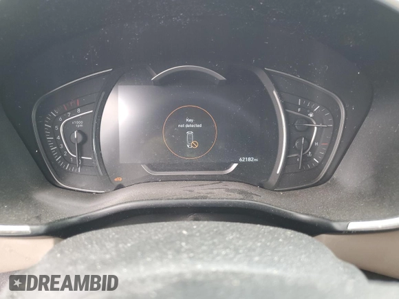 2019 Hyundai Santa Fe SEL with VIN 5NMS33ADXKH048739, listed as a Copart auction lot 53942885 with 62,182 mi miles and Clean Title. Bid and sale history available at DreamBid. Image 9.