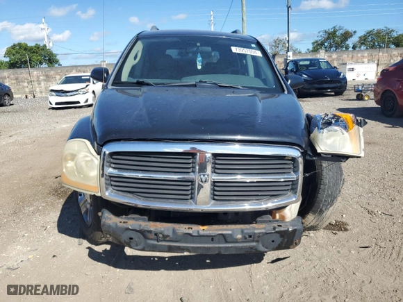 2006 Dodge Durango SLT with VIN 1D4HD48246F158001, listed as a Copart auction lot 73957004 with 161,572 mi miles and Salvage Title. Bid and sale history available at carsss.com. Image 5.