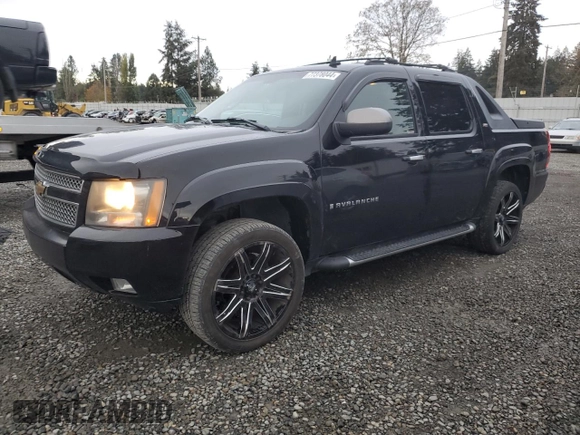 2008 Chevrolet Avalanche LTZ with VIN 3GNFK12368G132972, listed as a Copart auction lot 77378044 with 218,196 mi miles and Salvage Title. Bid and sale history available at DreamBid. Image 1.
