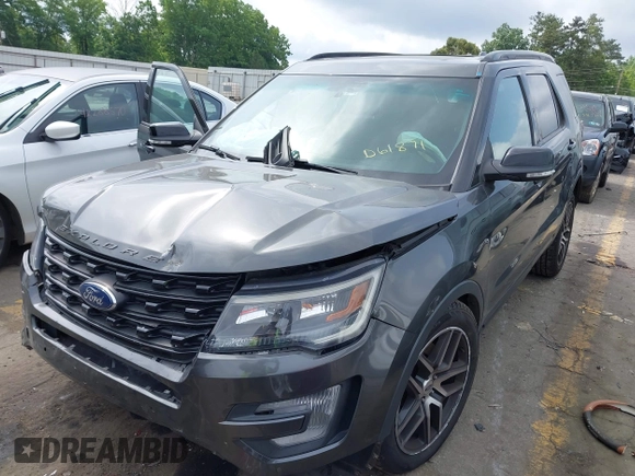 2017 Ford Explorer Sport with VIN 1FM5K8GT9HGD61871, listed as a IAAI auction lot 42276401 with 119,884 mi miles and . Bid and sale history available at DreamBid. Image 17.