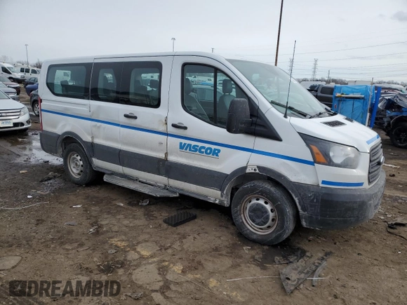 2019 Ford Transit Passenger XL with VIN 1FMZK1ZM5KKB85419, listed as a Copart auction lot 43160905 with 69,325 mi miles and Clean title. Bid and sale history available at DreamBid. Image 4.