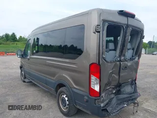 2019 Ford Transit Passenger XL with VIN 1FBAX2CM9KKA43841, listed as a IAAI auction lot 39914010 with 62,032 mi miles. Bid and sale history available at carsss.com. Image 3.