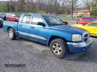 2006 Dodge Dakota Laramie with VIN 1D7HW58N26S524235, listed as a IAAI auction lot 41920951 with 161,689 mi miles and . Bid and sale history available at carsss.com. Image 1.