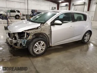 2012 Chevrolet Sonic LT with VIN 1G1JC6SB1C4193651, listed as a Copart auction lot 76319664 with 181,348 mi miles and Salvage Title. Bid and sale history available at carsss.com. Image 1.