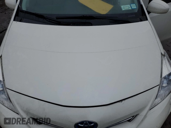 2012 Toyota Prius Two with VIN JTDZN3EU1C3016250, listed as a Copart auction lot 56704235 with 106,165 mi miles and Clean Title. Bid and sale history available at DreamBid. Image 11.