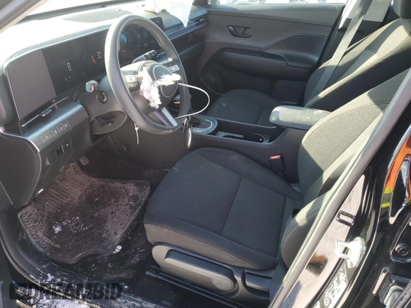 2024 Hyundai Kona SE with VIN KM8HACAB0RU163640, listed as a Copart auction lot 45955085 with 12,445 mi miles and Salvage Title. Bid and sale history available at carsss.com. Image 7.