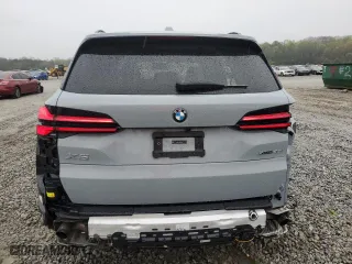 2024 BMW X5 xDrive40i with VIN 5UX23EU03R9V82643, listed as a Copart auction lot 50187785 with 5,918 mi miles and Salvage Title. Bid and sale history available at carsss.com. Image 6.