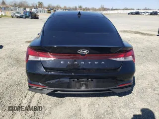 2023 Hyundai Elantra SEL with VIN KMHLM4AGXPU594261, listed as a Copart auction lot 46536065 with 30,633 mi miles and Salvage Title. Bid and sale history available at DreamBid. Image 6.