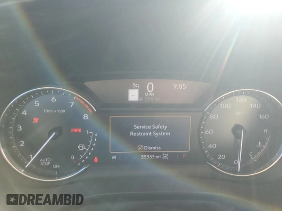 2021 Cadillac XT6 Premium Luxury with VIN 1GYKPDRS8MZ137909, listed as a Copart auction lot 41027774 with 55,353 mi miles and Salvage Title. Bid and sale history available at carsss.com. Image 9.