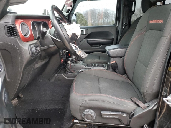 2021 Jeep Wrangler Unlimited Rubicon with VIN 1C4JJXFM0MW627692, listed as a Copart auction lot 43525105 with 102,472 mi miles and Salvage Title. Bid and sale history available at carsss.com. Image 7.