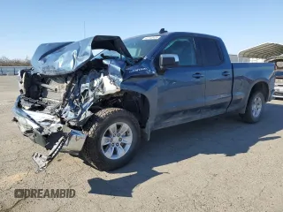 2024 Chevrolet Silverado 1500 with VIN 1GCRACE83RZ366886, listed as a Copart auction lot 42743435 with Not Provided miles and Salvage Title. Bid and sale history available at DreamBid. Image 1.