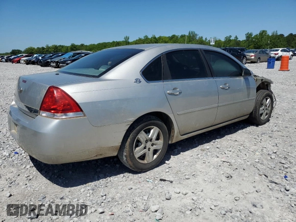 2006 Chevrolet Impala LS with VIN 2G1WB55K369390563, listed as a Copart auction lot 52214265 with 169,926 mi miles and Salvage Title. Bid and sale history available at DreamBid. Image 3.