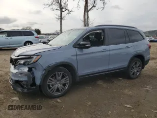 2022 Honda Pilot Sport z VIN 5FNYF5H34NB032858, wystawiony jako Copart lot #45678215 z przebiegiem 29 953 mil mil oraz Szkoda całkowita • Salvage title. Historia ofert i sprzedaży dostępna na DreamBid. Obrazek 1.