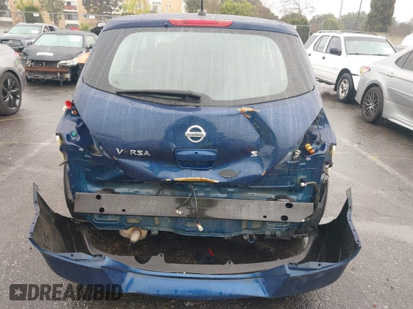 2008 Nissan Versa 1.8 S with VIN 3N1BC13E78L380632, listed as a IAAI auction lot 41562724 with 166,899 mi miles. Bid and sale history available at carsss.com. Image 6.