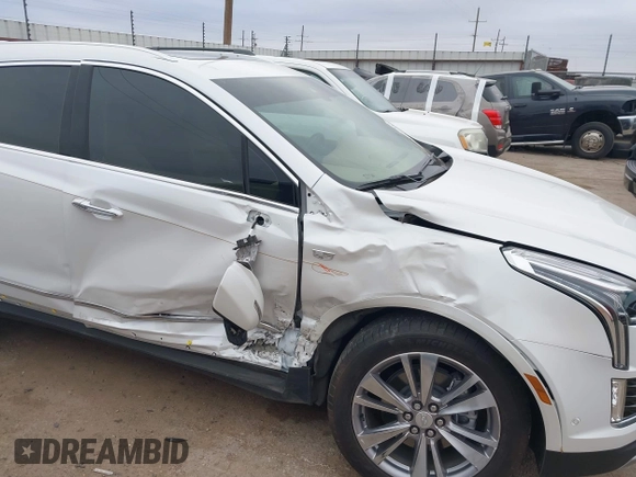 2024 Cadillac XT5 Premium Luxury AWD with VIN 1GYKNERSXRZ707816, listed as a IAAI auction lot 41749596 with 8,701 mi miles. Bid and sale history available at carsss.com. Image 6.
