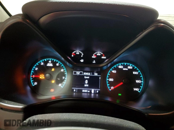 2022 GMC Canyon 4WD AT4 w/Leather with VIN 1GTG6FENXN1163390, listed as a Copart auction lot 88008805 with 35,491 mi miles and Salvage Title. Bid and sale history available at carsss.com. Image 9.