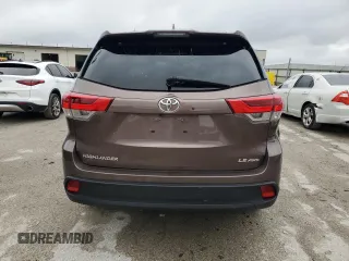 2018 Toyota Highlander LE с VIN 5TDBZRFH6JS812871, выставлен на аукционе Copart как лот 80105144 с пробегом 33 024 миль миль и Списание • Salvage title. История ставок и продаж доступна на DreamBid. Изображение 6.