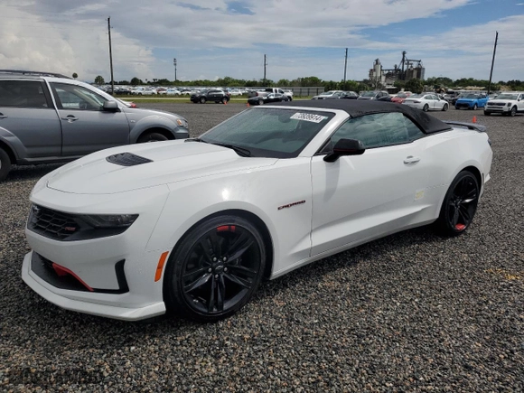 2022 Chevrolet Camaro LT1 with VIN 1G1FF3D75N0127781, listed as a Copart auction lot 73939914 with 16,448 mi miles and Salvage Title. Bid and sale history available at carsss.com. Image 1.