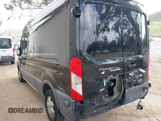 2018 Ford Transit with VIN 1FTYR2CM7JKB42208, listed as a IAAI auction lot 41909994 with 110,885 mi miles. Bid and sale history available at carsss.com. Image 3.