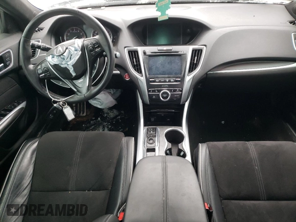 2018 Acura TLX w/A-SPEC Pkg with VIN 19UUB3F60JA801467, listed as a Copart auction lot 89246245 with 0 mi miles and Salvage Title. Bid and sale history available at carsss.com. Image 8.
