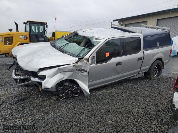 2016 Ford F-150 XLT with VIN 1FTFW1EG9GKE34758, listed as a Copart auction lot 49686685 with 0 mi miles and Salvage Title. Bid and sale history available at carsss.com. Image 1.