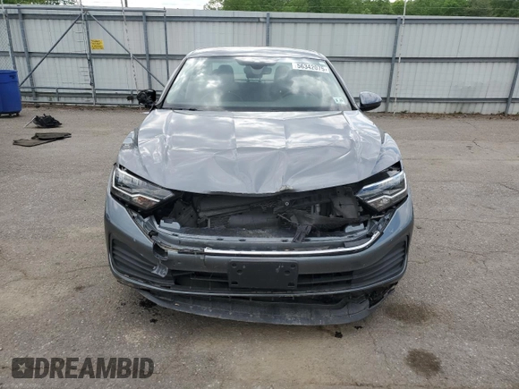 2022 Volkswagen Jetta SE with VIN 3VW7M7BU2NM013040, listed as a Copart auction lot 56342075 with 31,171 mi miles and Salvage title. Bid and sale history available at DreamBid. Image 5.