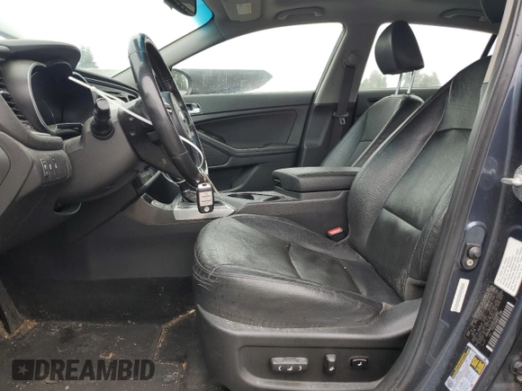 2014 Kia Optima Hybrid EX with VIN KNAGN4AD0E5063891, listed as a Copart auction lot 74816874 with 86,743 mi miles and Salvage Title. Bid and sale history available at carsss.com. Image 7.