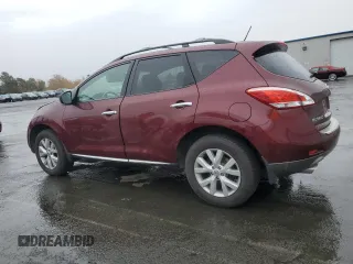 2011 Nissan Murano S with VIN JN8AZ1MU4BW066598, listed as a Copart auction lot 81093824 with 290,174 mi miles and Salvage Title. Bid and sale history available at carsss.com. Image 2.