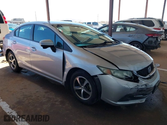 2015 Honda Civic Sedan SE with VIN 19XFB2F70FE098628, listed as a IAAI auction lot 41722712 with 92,493 mi miles. Bid and sale history available at carsss.com. Image 1.