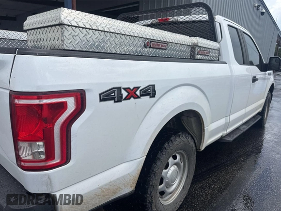 2017 Ford F-150 XL with VIN 1FTEX1E84HKE25601, listed as a IAAI auction lot 42737670 with 215,196 mi miles and . Bid and sale history available at DreamBid. Image 5.