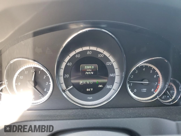2013 Mercedes-Benz E-Class E 350 with VIN WDDKJ8JB2DF185648, listed as a Copart auction lot 75965464 with 76,974 mi miles and Salvage Title. Bid and sale history available at carsss.com. Image 10.