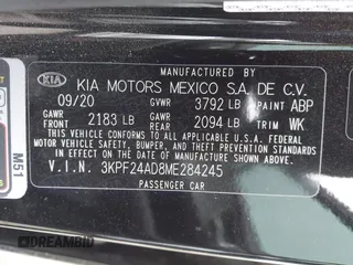 2021 Kia Forte LXS z VIN 3KPF24AD8ME284245, wystawiony jako IAAI lot #42451746 z przebiegiem 56 975 mil mil oraz . Historia ofert i sprzedaży dostępna na DreamBid. Obrazek 9.
