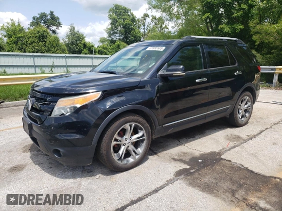 2012 Ford Explorer Limited with VIN 1FMHK7F81CGA13060, listed as a Copart auction lot 58985505 with 213,418 mi miles and Salvage title. Bid and sale history available at DreamBid. Image 1.
