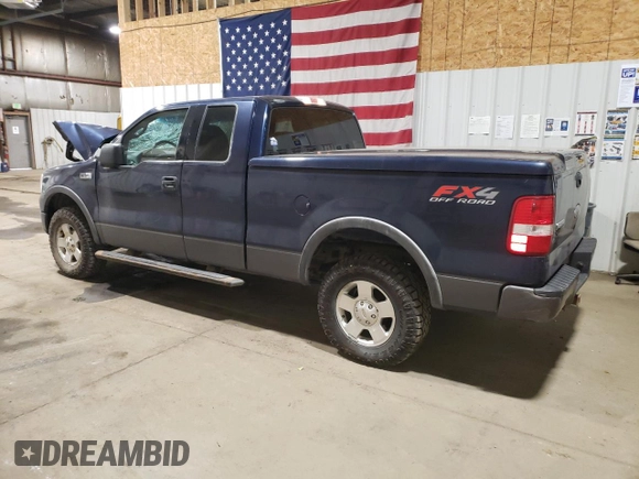 2004 Ford F-150 XLT with VIN 1FTPX14574NB58172, listed as a Copart auction lot 60888445 with 105,439 mi miles and Salvage title. Bid and sale history available at DreamBid. Image 2.
