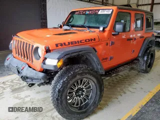 2019 Jeep Wrangler Unlimited Rubicon с VIN 1C4HJXFN5KW544358, выставлен на аукционе Copart как лот 60681485 с пробегом 79 972 миль миль и Списание • Salvage title. История ставок и продаж доступна на DreamBid. Изображение 1.
