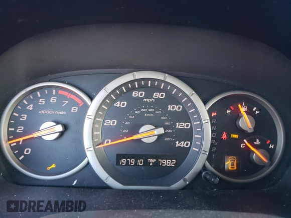 2008 Honda Pilot EX-L with VIN 5FNYF18528B027530, listed as a Copart auction lot 80157604 with 197,910 mi miles and Salvage Title. Bid and sale history available at DreamBid. Image 9.