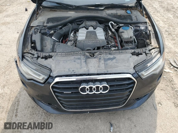 2013 Audi A6 Prestige with VIN WAUHGAFC0DN025962, listed as a Copart auction lot 60725825 with 134,736 mi miles and Clean title. Bid and sale history available at DreamBid. Image 11.