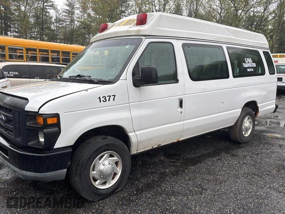 2013 Ford Econoline Cargo Commercial with VIN 1FTNS2EW8DDB04338, listed as a Copart auction lot 56190265 with 162,386 mi miles and Clean title. Bid and sale history available at DreamBid. Image 2.