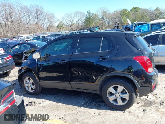 2022 Chevrolet Trax LS with VIN KL7CJNSM8NB508099, listed as a IAAI auction lot 41579260 with 98,975 mi miles. Bid and sale history available at carsss.com. Image 14.