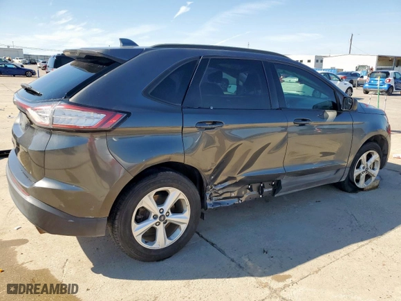 2015 Ford Edge SE with VIN 2FMTK3G86FBB99739, listed as a Copart auction lot 46650965 with 139,920 mi miles and Salvage Title. Bid and sale history available at carsss.com. Image 3.