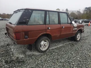 1985 Land Rover Range Rover with VIN SALLHAMV4AA138529, listed as a Copart auction lot 80294154 with 78,453 mi miles and Clean Title. Bid and sale history available at DreamBid. Image 3.