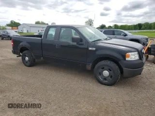 2007 Ford F-150 XL with VIN 1FTPX12V37FB11738, listed as a Copart auction lot 57666005 with 117,047 mi miles and Clean title. Bid and sale history available at DreamBid. Image 4.