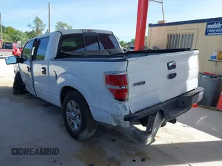 2014 Ford F-150 XL with VIN 1FTFW1CT5EKG08435, listed as a IAAI auction lot 41886526 with 215,364 mi miles. Bid and sale history available at carsss.com. Image 3.