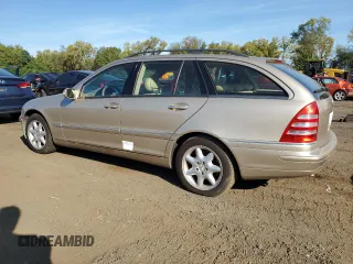 2003 Mercedes-Benz C with VIN WDBRH84JX3F393992, listed as a Copart auction lot 70216234 with 120,608 mi miles and Salvage title. Bid and sale history available at DreamBid. Image 2.